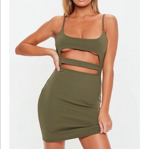 Missguided Cutout Bodycon Dress - Picture 1 of 6